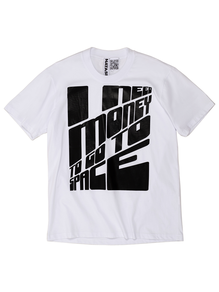 natasha zinko No Money To Go To Space T-Shirt