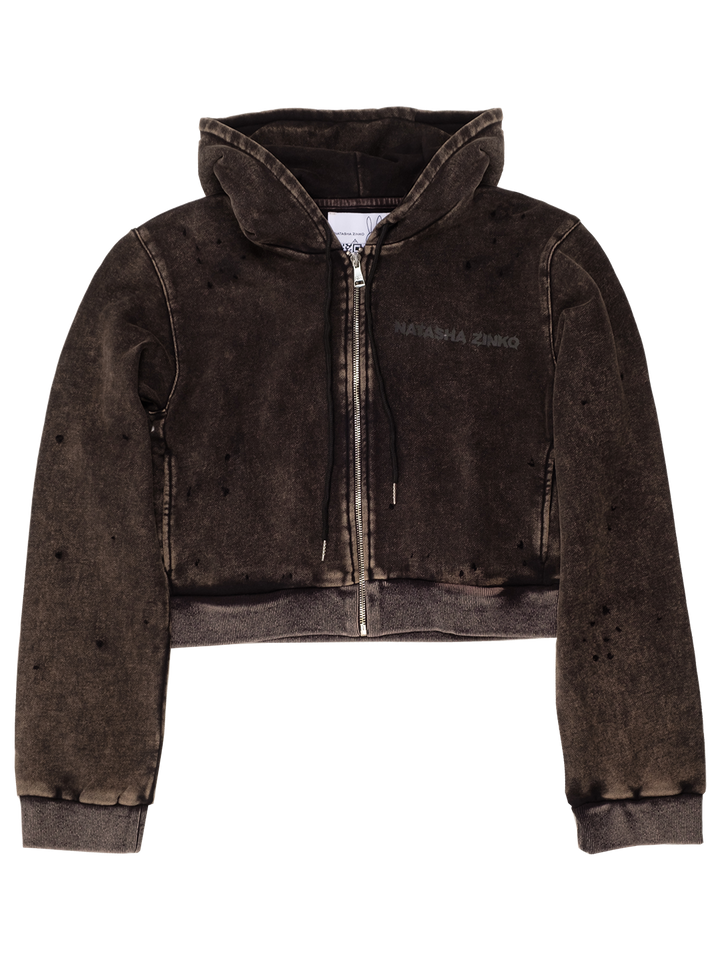 natasha zinko NZ Cropped Hoodie