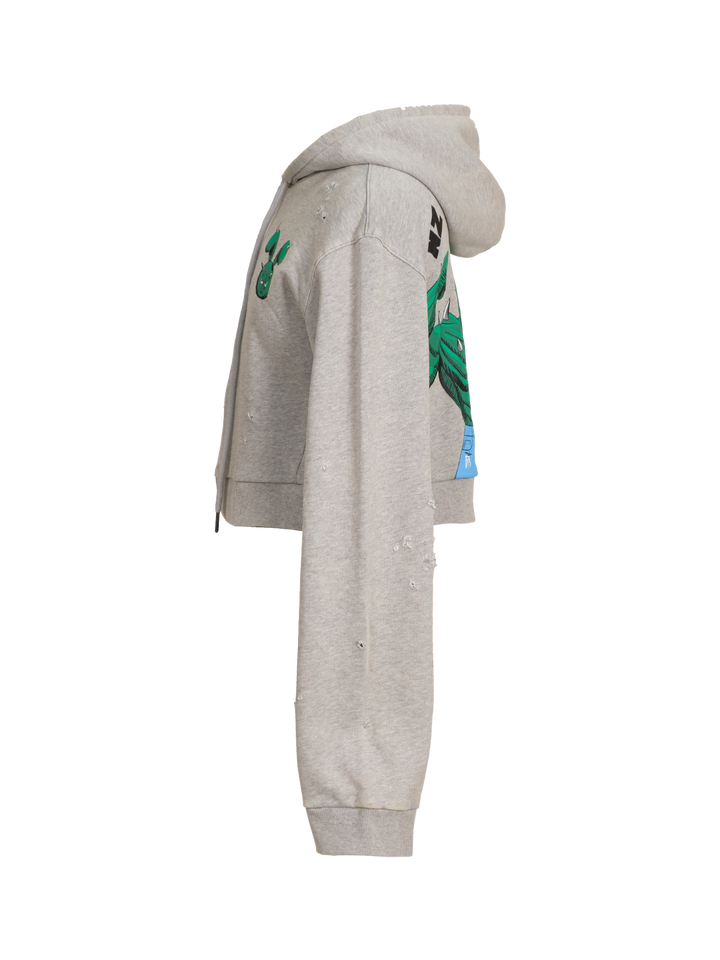 Natasha Zinko NZ Original Jeans Cropped Hoodie