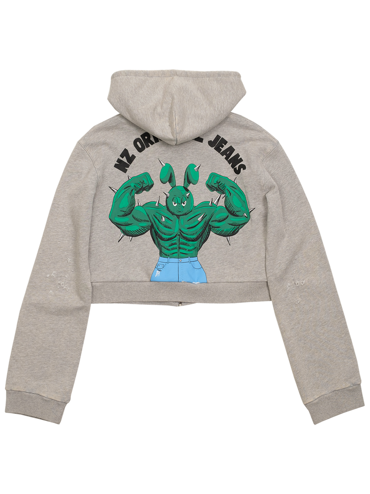 Natasha Zinko NZ Original Jeans Cropped Hoodie