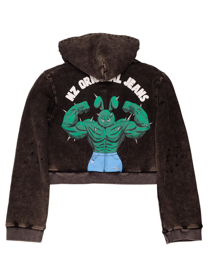 Natasha Zinko NZ Original Jeans Cropped Hoodie