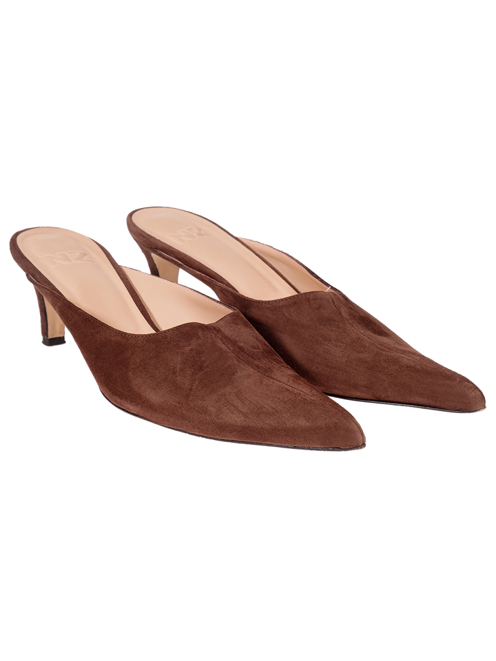 Natasha Zinko NZ SUEDE KITTEN HEELS