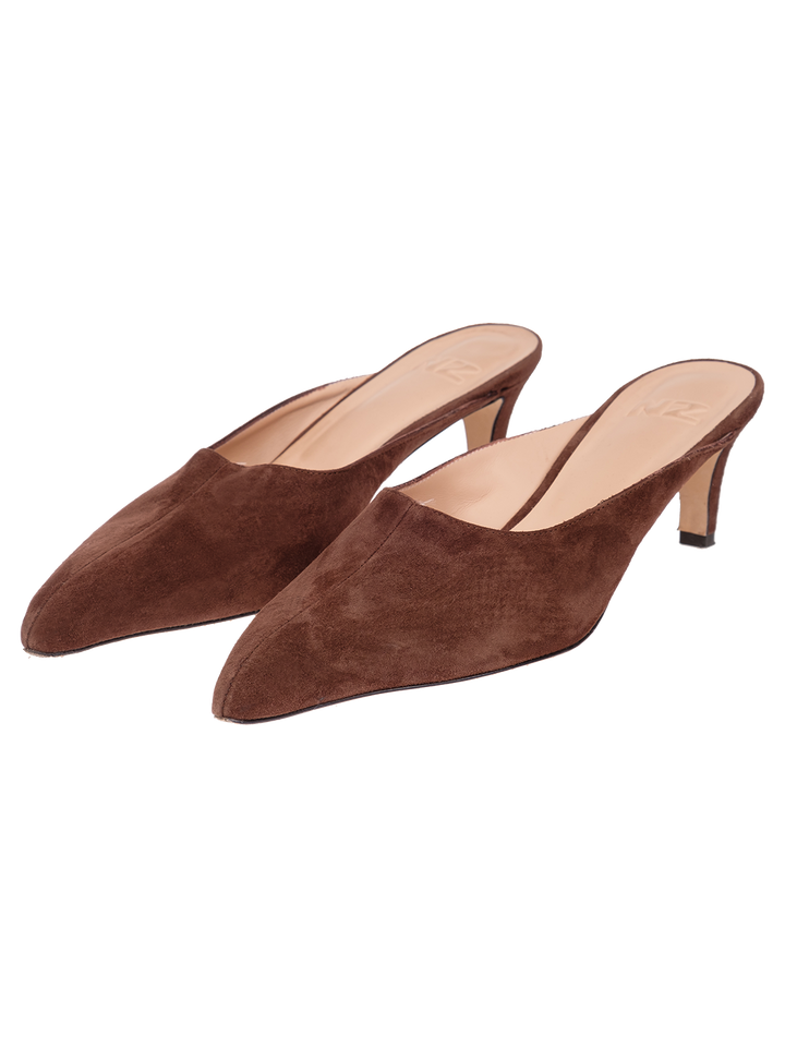 Natasha Zinko NZ SUEDE KITTEN HEELS