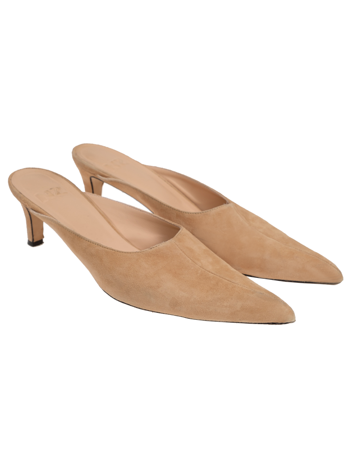 Natasha Zinko NZ SUEDE KITTEN HEELS