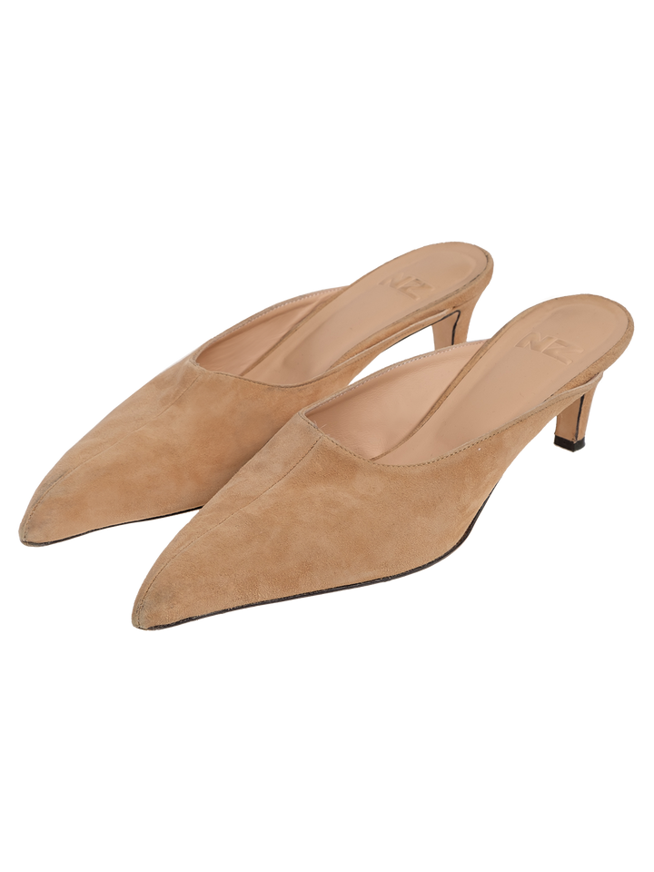 Natasha Zinko NZ SUEDE KITTEN HEELS