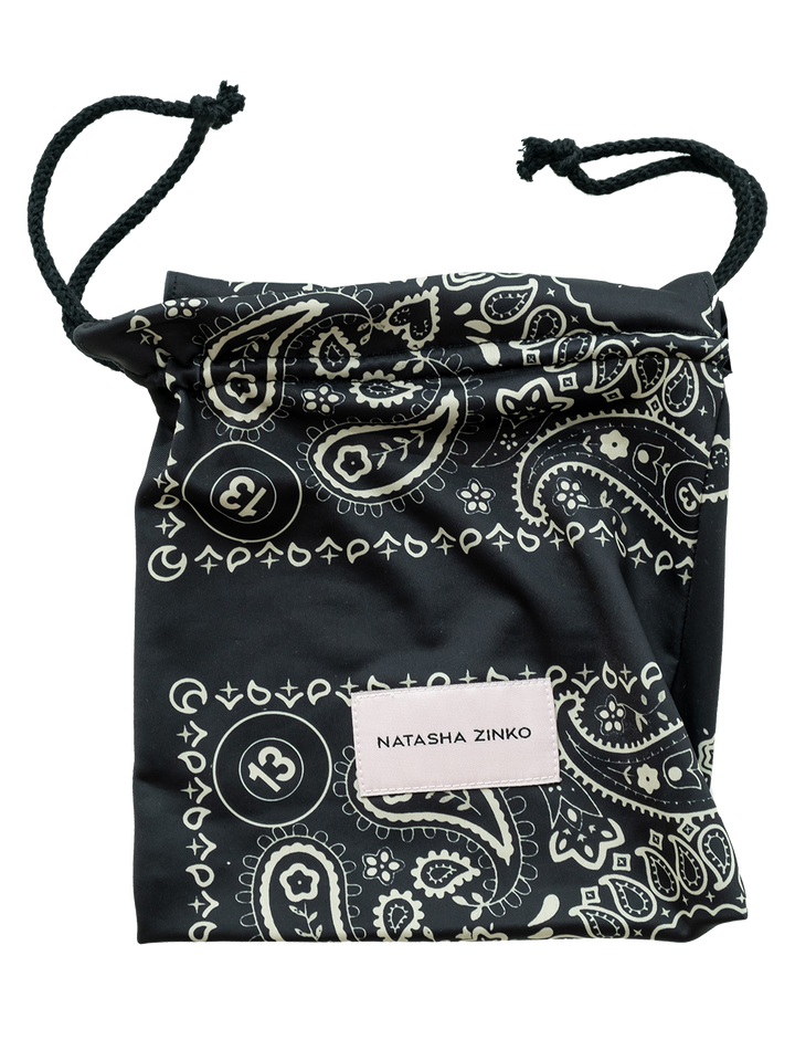 Natasha Zinko One Piece Bandana-print Swimsuit