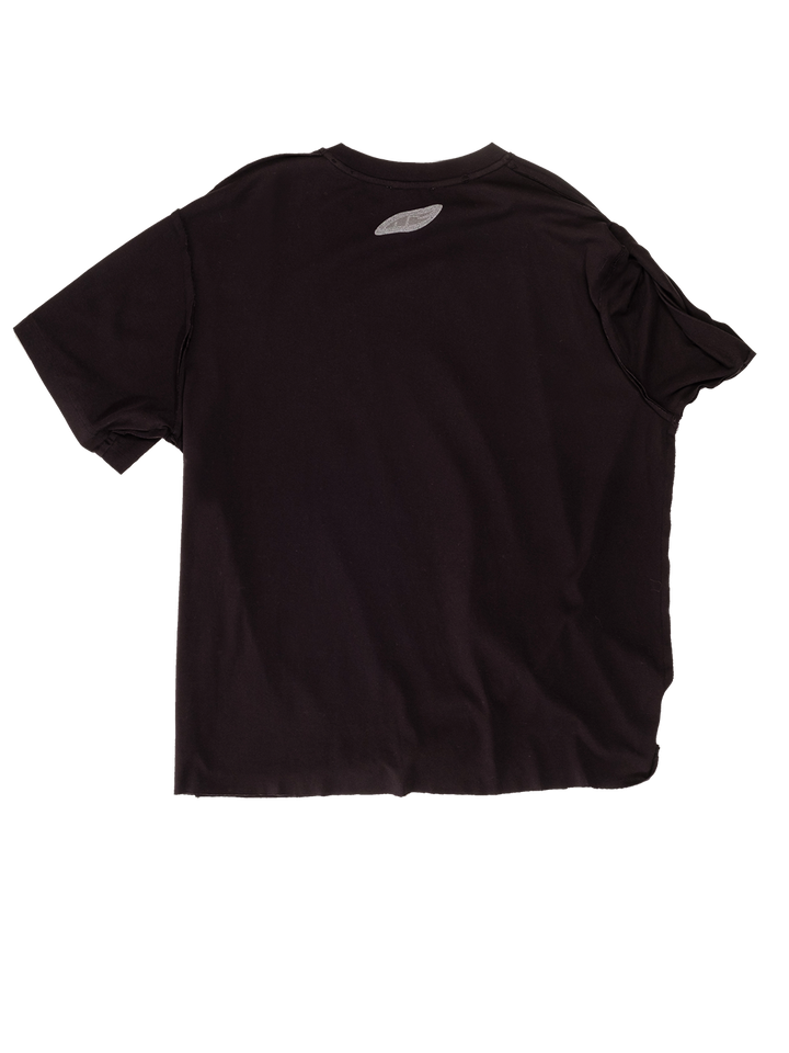 Natasha Zinko ONE SLEEVE SEXY T-SHIRT PLASTIC