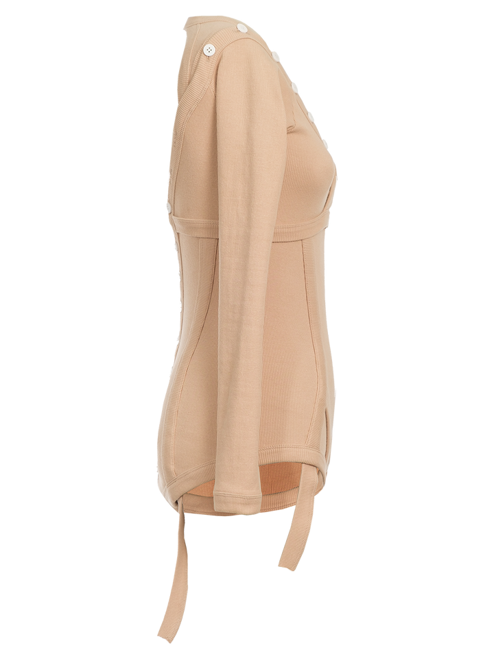 Natasha Zinko One Sleeve Underwear Bodysuit