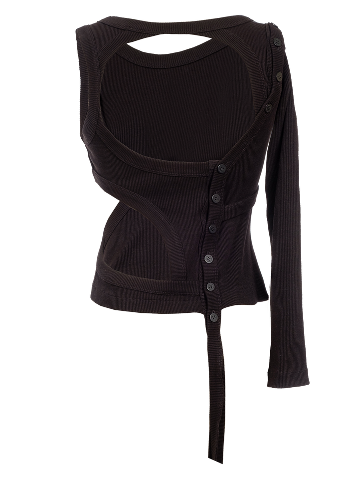 Natasha Zinko One Sleeve Underwear Top