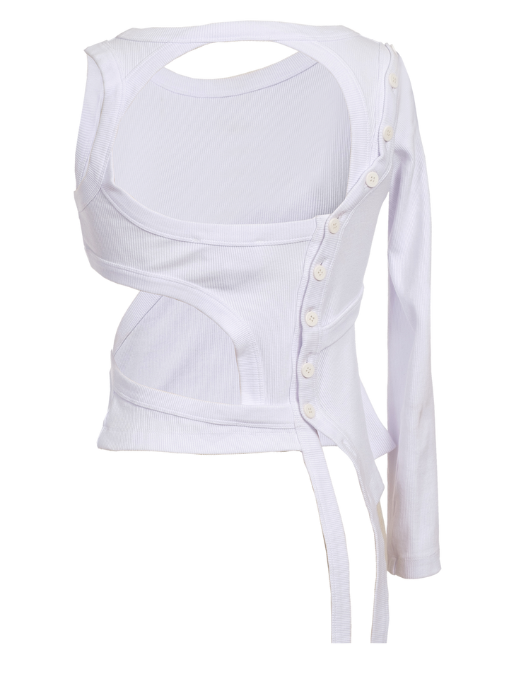 Natasha Zinko One Sleeve Underwear Top