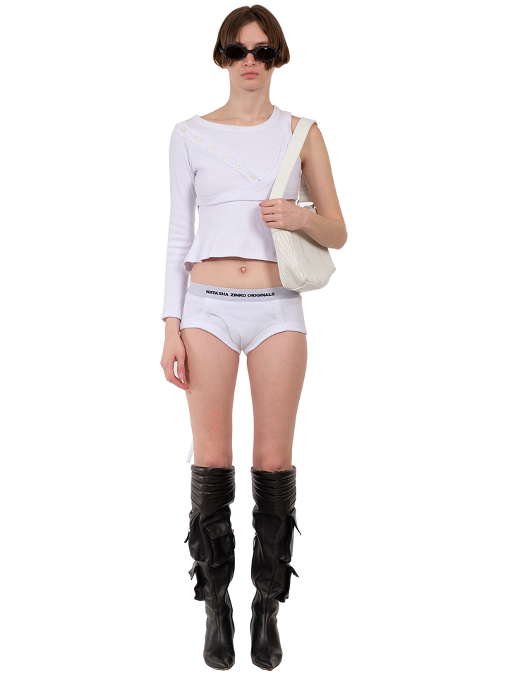 Natasha Zinko One Sleeve Underwear Top