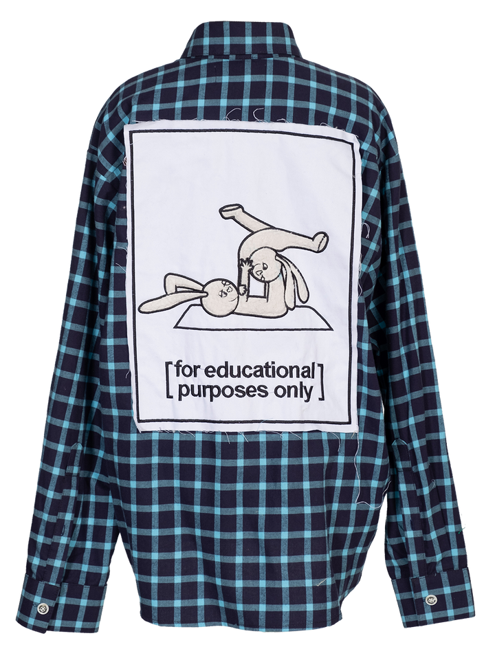 Natasha Zinko Oversized Checked Shirt