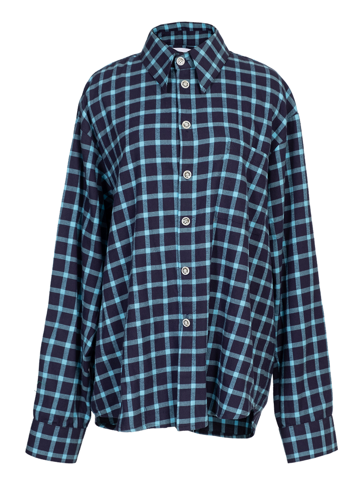 natasha zinko Oversized Checked Shirt
