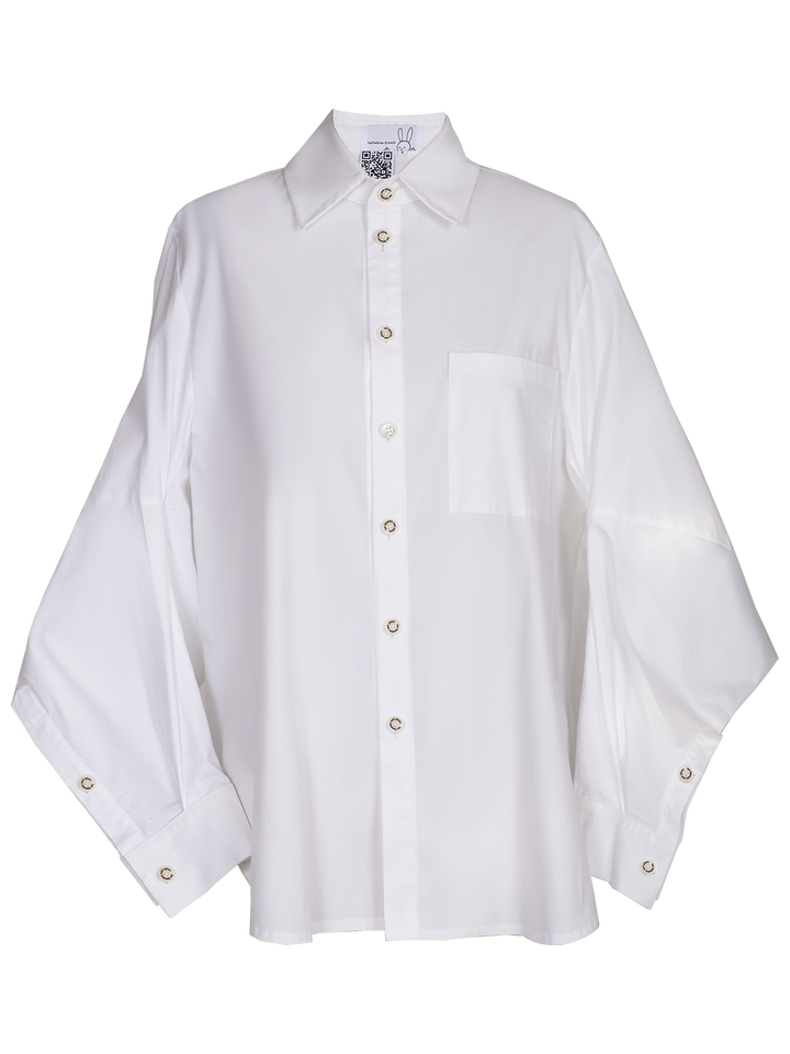 natasha zinko Oversized Poplin Shirt