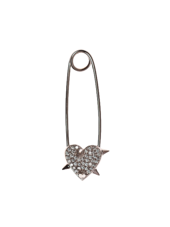 natasha zinko Pin Earring With Diamonds