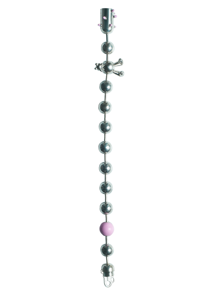 Natasha Zinko Pink Ball Chain Bracelet