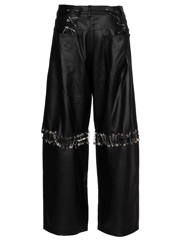 Natasha Zinko Pins Leather Pants