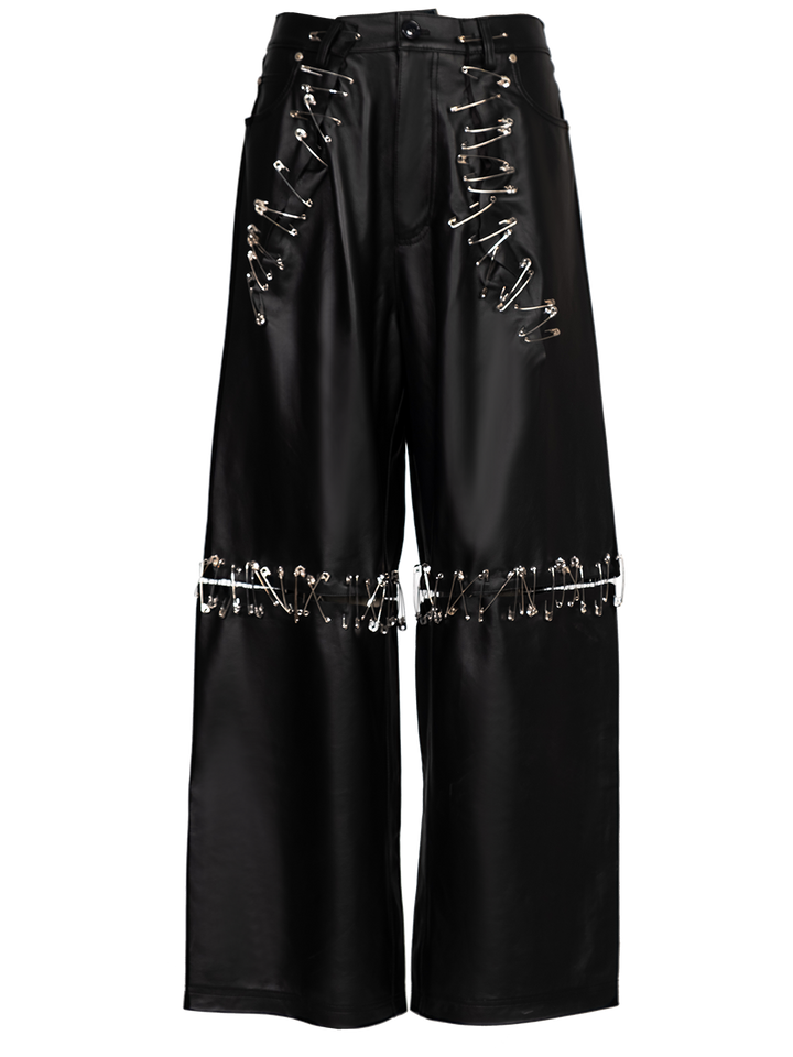 natasha zinko Pins Leather Pants