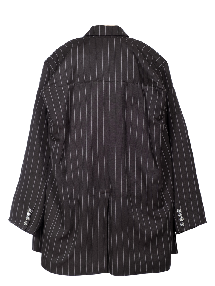 Natasha Zinko Pinstripe Box Blazer