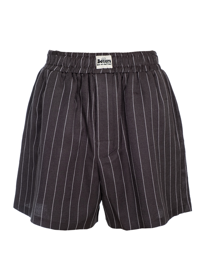 natasha zinko Pinstripe Boxer Shorts