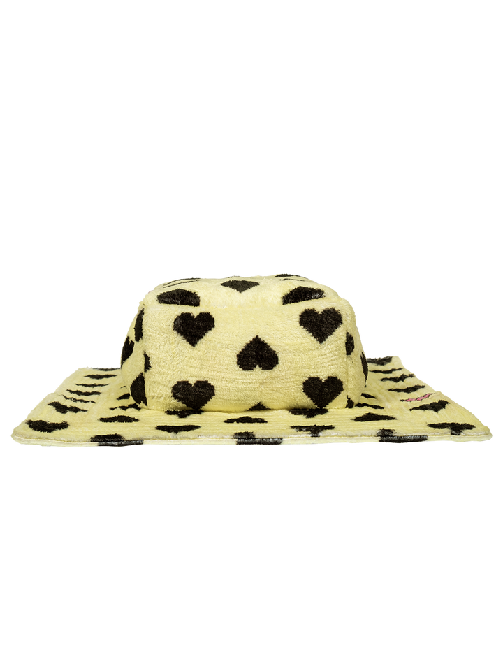 Natasha Zinko Pixel Heart Box Bucket Hat