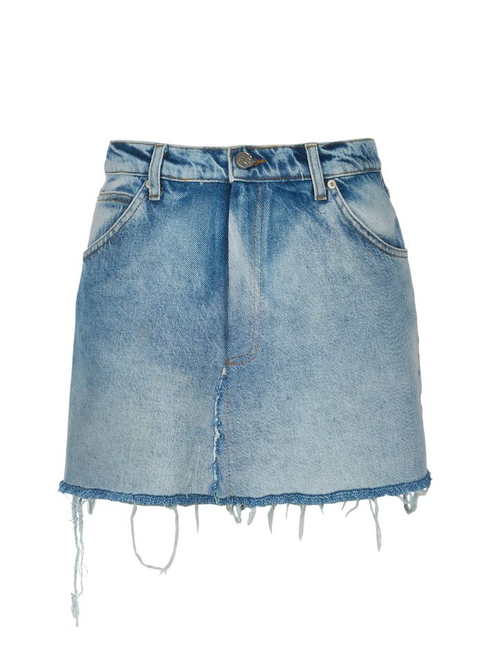 natasha zinko Pixel Heart Pocket Mini Skirt