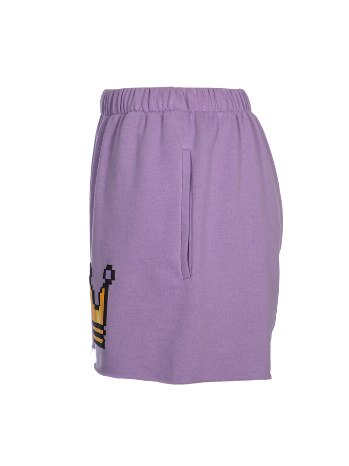 Natasha Zinko Pixel-print Jogging Shorts