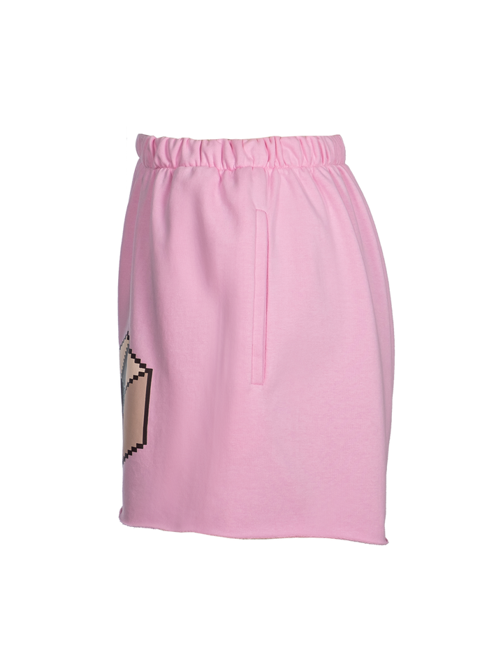 Natasha Zinko Pixel-print Jogging Shorts