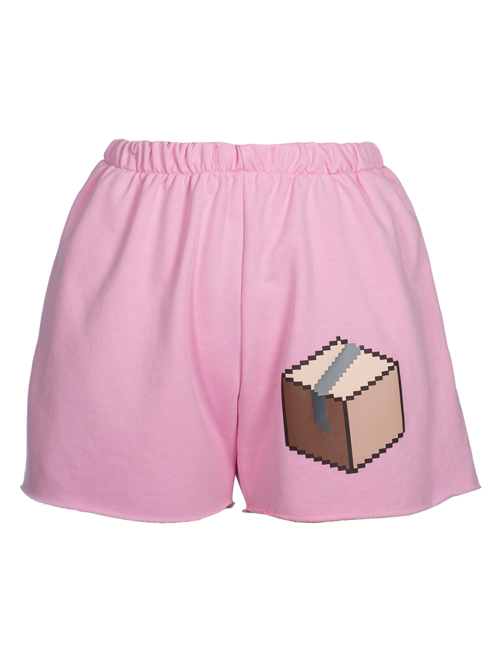 natasha zinko Pixel-print Jogging Shorts