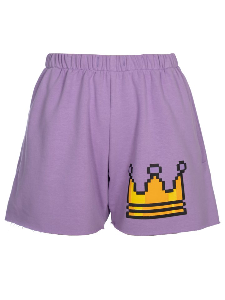 natasha zinko Pixel-print Jogging Shorts