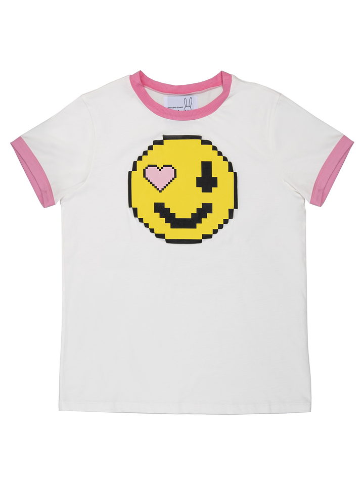 natasha zinko Pixel Smiley T-shirt