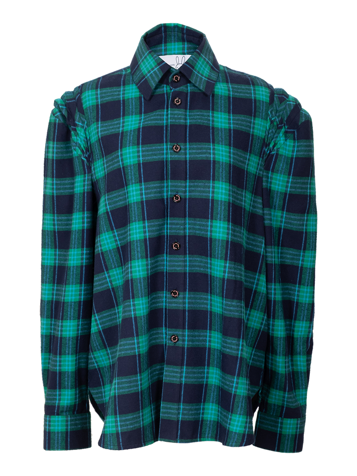 natasha zinko Pleated Shoulders Shirt