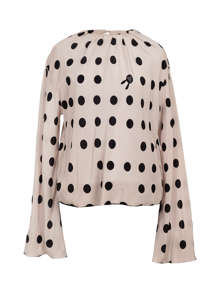 natasha zinko POLKA DOT BLOUSE