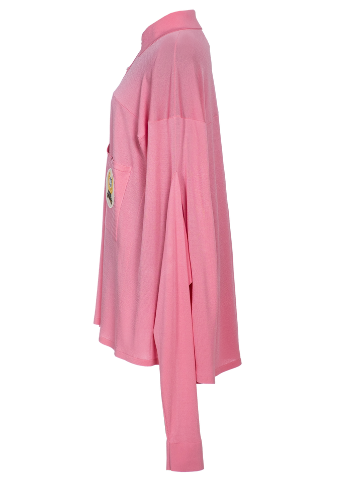 Natasha Zinko Polo Collar Box Sweater