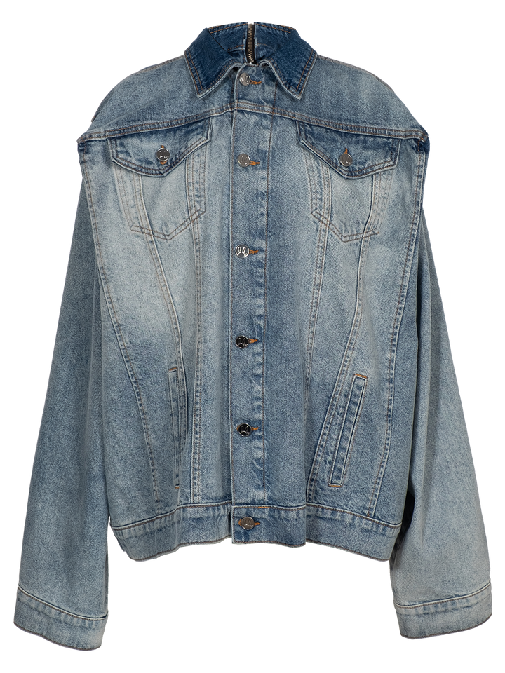 Natasha Zinko Reverse Denim Jacket