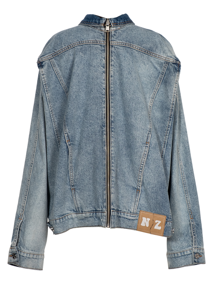 Natasha Zinko Reverse Denim Jacket