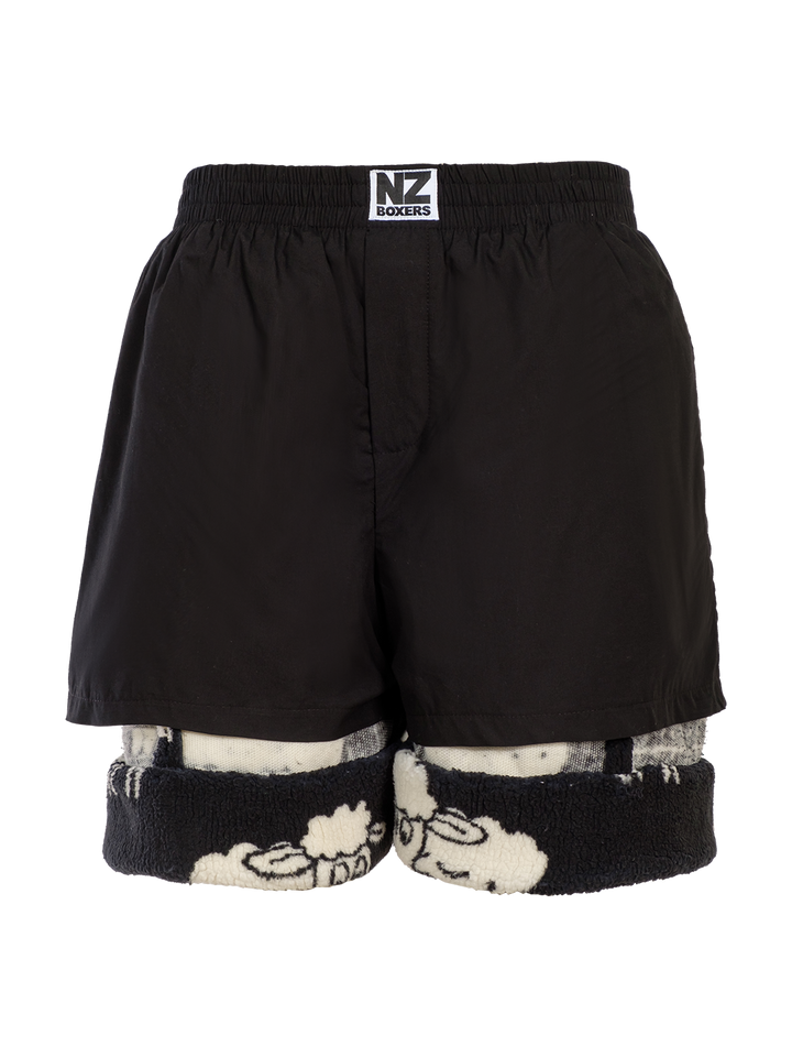 natasha zinko REVERSED UPCYCLED DOUBLE BOXERS