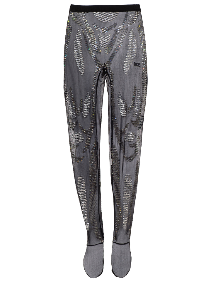 natasha zinko Rhinestones Embellished Leggins