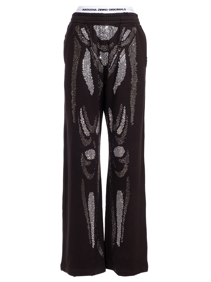 Natasha Zinko Rhinestones Joggers