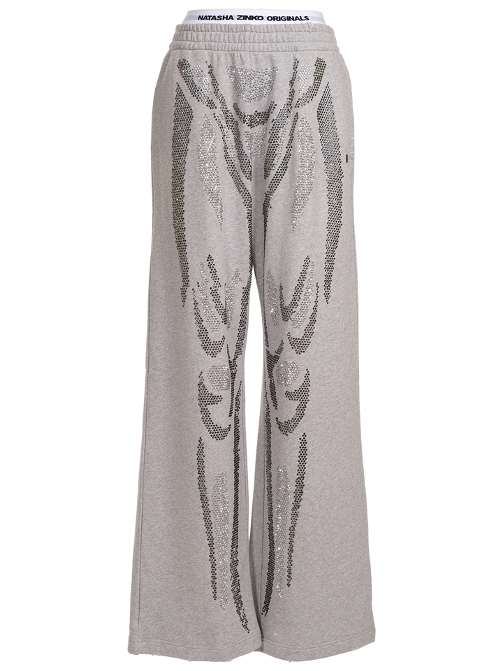 Natasha Zinko Rhinestones Joggers