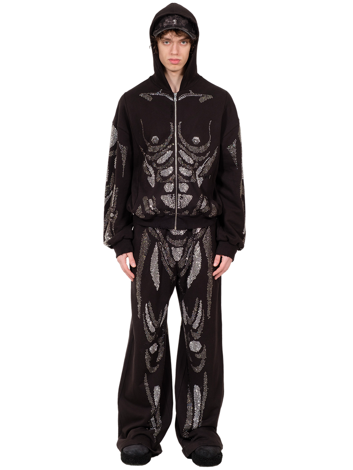 natasha zinko Rhinestones Joggers