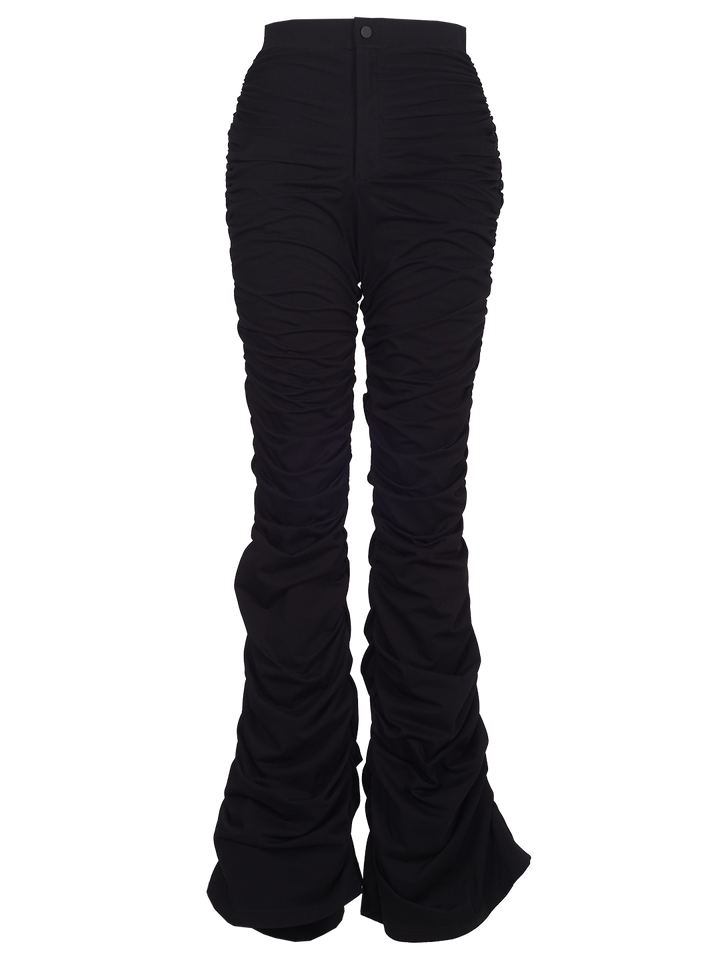 Natasha Zinko Ruched Flared Trousers