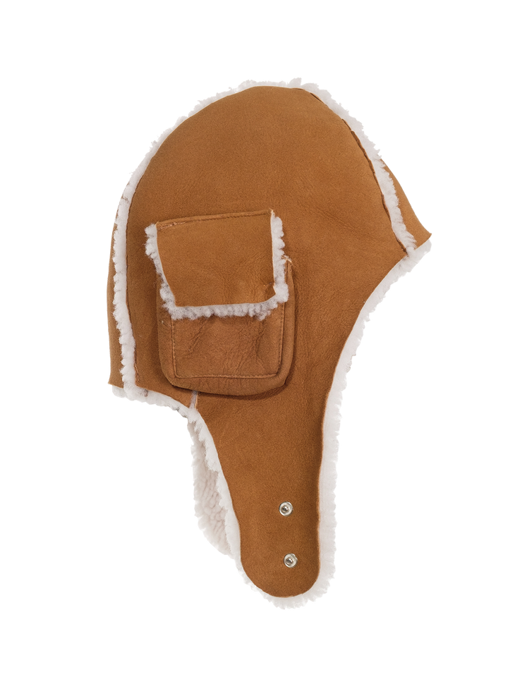 Natasha Zinko Shearling Camping Hat