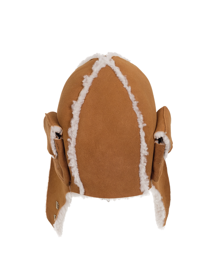 Natasha Zinko Shearling Camping Hat