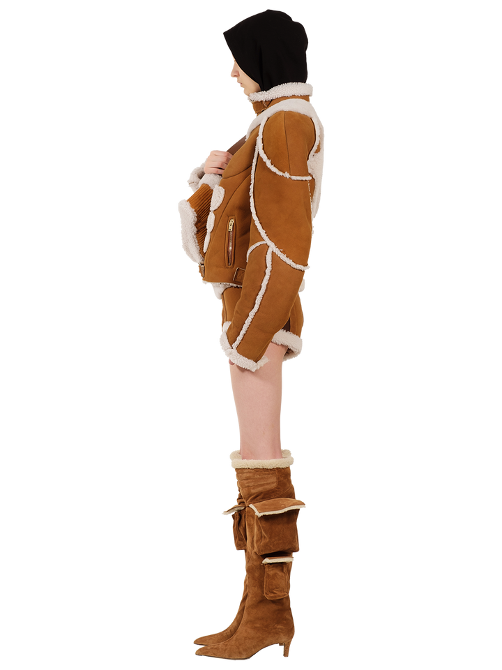 Natasha Zinko SHEARLING JACKET