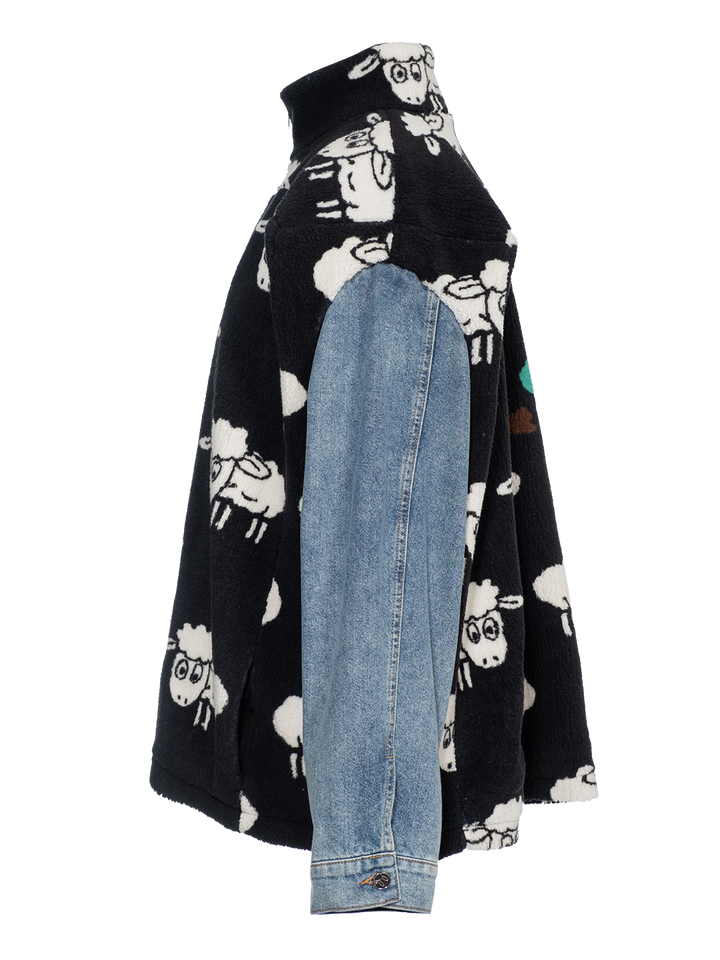 Natasha Zinko Sheep Fleece Jacket