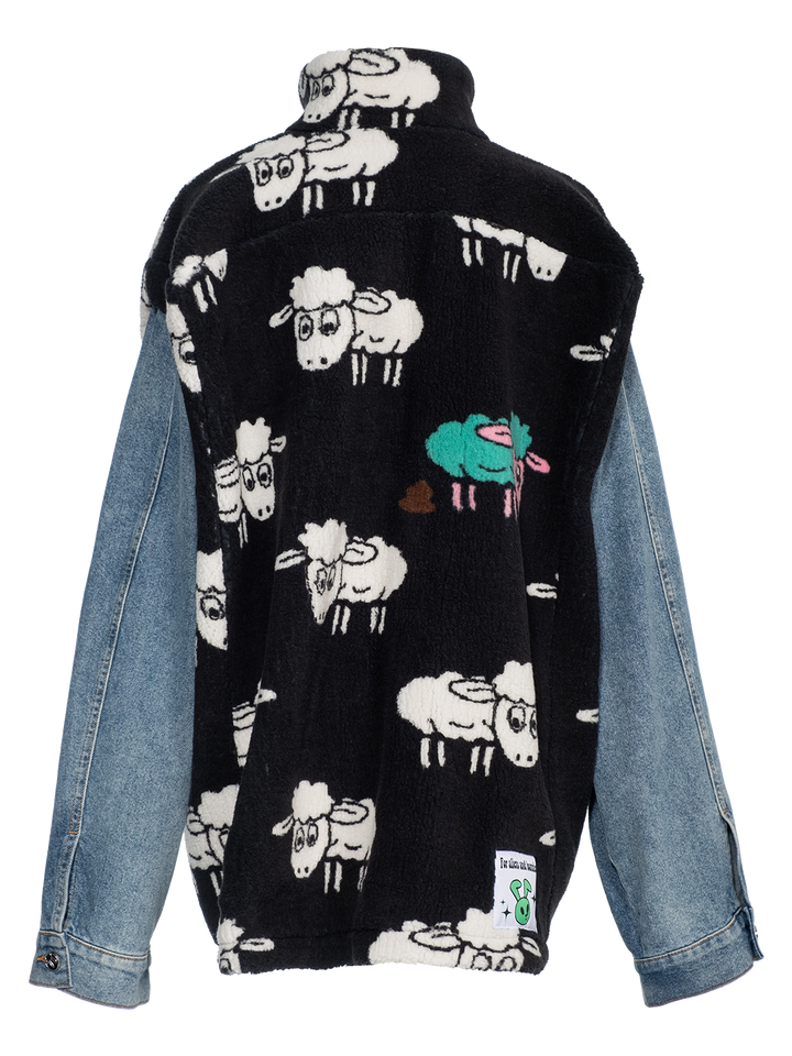Natasha Zinko Sheep Fleece Jacket