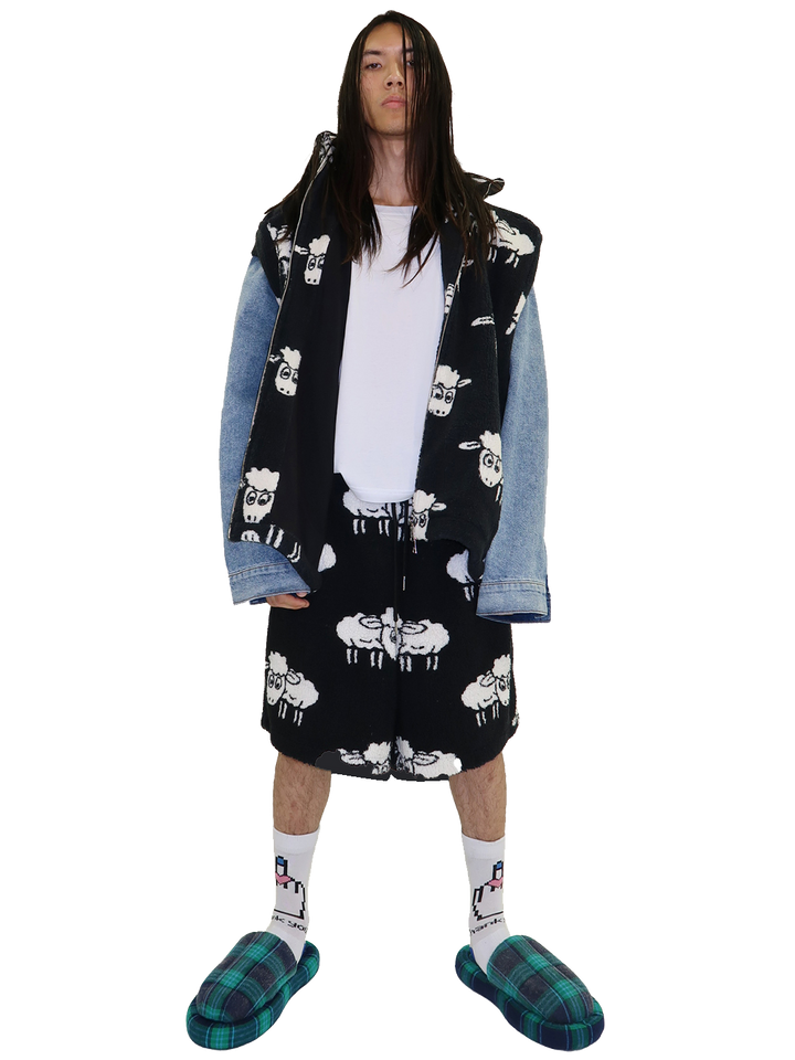 Natasha Zinko Sheep Fleece Jacket