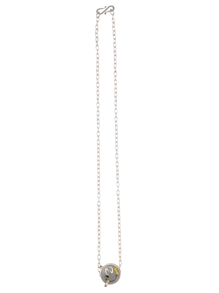 Natasha Zinko Smiley Necklace