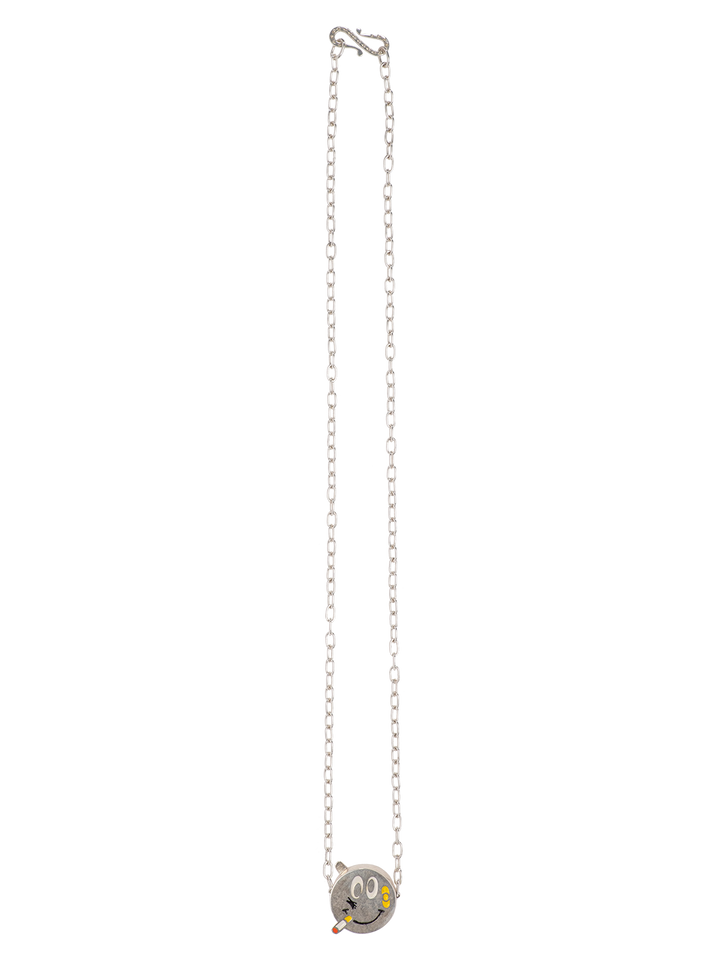 Natasha Zinko Smiley Necklace